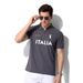 Five-star Half-zipper Polo Shirt, Football Fan Commemorative T-shirt_viptrois.com
