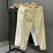 Men's Clothing Summer Thin Pants Small Straight Pants Simple Spring And Autumn Men's Nine Point Pants Business Cotton Trousers_viptrois.com
