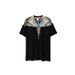 Man's Clothing Marcelo MB Fashion Feather Short Sleeve Yellow Blue White Wings Printed Men's And Women's T-shirt Summer_viptrois.com
