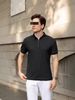 2026 Polo Shirt - Men's Sporty Casual Simple And Fashionable Zipper Short-sleeved T-shirt With Collar_viptrois.com