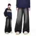 Unisex Gradient Drape Sweatpants – Oversized Wide-Leg Joggers In Rosy Red, Burgundy & Dark Gray (M-XL) – Streetwear Lounge Pants For Couples_viptrois.com