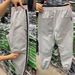 Men's Trendy Thin Patchwork Quick Drying Casual Pants Elastic Waist Stretch Skinny Jogger For Autumn_viptrois.com