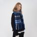 New European And American Foreign Trade French Classic Retro Imitation Cashmere Plaid Scarf Women's Winter Warm Fringed Scarf_viptrois.com