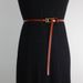 Black knot waistband for women's summer dress decoration, paired with suit shirt and trousers, fashionable and versatile belt_viptrois.com