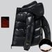 men's long waterproof windproof winter coat with padding, w lined trench coat for outdoor, casual, and urban style_viptrois.com