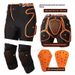 Ski & Snowboard Protective Gear Set – Hip & Knee Pads For Adults (S/M, L/XL, 3 Colors)_viptrois.com