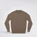 Men's Clothing Wool Blend Crew Neck Sweater - Classic Old Money Style Knit Pullover For Autumn & Winter (White, Black, Brown) | Slim Fit, Breathable_viptrois.com