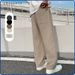 Men's Fleece-Lined Casual Pants - Relaxed Fit Straight Leg Joggers With Pockets, Soft & Warm Winter Trousers For Everyday Wear_viptrois.com