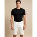 Summer Men's Denim Shorts High Street Style Trendy Ripped Stretch Five Point Casual Splatter Print_viptrois.com