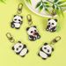 Bag Pendant Cute Bamboo Panda Keychain, Cartoon Acrylic Small Gift, Schoolbag Decoration Pendant, High Appearance Level Accessory_viptrois.com