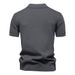 2025 Summer High Quality European Pineapple Pattern Woolen For Business, Seagull Collar, Men's Short Sleeve Sweater Polo_viptrois.com