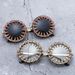 European And American Retro Round Frame Rhinestone Glasses For Men Metal Rivets Exaggerated Personality Prince Mirror Trendy Flat Mirror For Women_viptrois.com