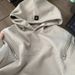 American Street Retro Shoulder Zipper Hooded Sweater Men And Women Spring And Autumn Oversize Niche Casual Loose Long Sleeves_viptrois.com
