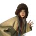 Autumn winter new butterfly knot plush ear protection versatile face enhancing small children, warm and windproof_viptrois.com