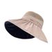 Foldable UV Resistant Sunshade Women's Spring And Summer Outings, Covering Face, Fisherman Protection, Large Brimmed Net_viptrois.com