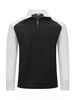 Performance Zip-Neck Training Tee – Moisture-Wicking Athletic Top For Men & Women (White, Heather Grey, Khaki, Orange)_viptrois.com
