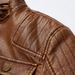 Men's Vintage Washed PU Leather Jacket – Retro Biker Style Coat (Khaki/Black/White/Denim Blue/Espresso, M-5XL)_viptrois.com