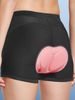 2025 Summer New Underwear Silicone Shock Absorption Cushion High Elastic Pants Women's Hip Lift Cycling Wear_viptrois.com