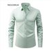 Men's Clothing Four Sided Elastic Natural Button Men's Large Size Shirt Free Of Ironing And Anti Wrinkle Business_viptrois.com