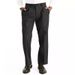 Men's Tailored Dress Pants - Stretch Polyester Blend Straight Fit Trousers With Draping Effect, Office To Casual Versatile_viptrois.com