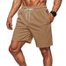 Men's Quick-Dry Gym Shorts – 5-Inch Workout & Running Shorts With Stretch Fabric For Training, Beach & Casual Wear_viptrois.com