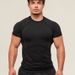 Men's Performance Gym T-Shirt – Moisture-Wicking Stretch Polyester With Breathable Mesh Panels For Basketball & Training_viptrois.com