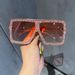 Cross Lens Fashion Square Diamond Studded Sunglasses For Women Internet Celebrity Street Shooting Catwalk Party Sunglasses Anti Ultraviolet_viptrois.com