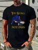 BJJ Tee Guard Passing You Shall Not Pass Brazilian JIu Jitsu T-Shirt Size S-5XL Graphic Slightly Summer Versatile Stylish Designer Clothes Casual_viptrois.com