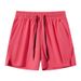 Lightweight Loose Fitting Men's Shorts For Quick Drying Elastic Drawstring Side Slits Versatile Bottoms_viptrois.com