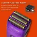 KULILANG R11F Purple Professional Electric Shaver Oil Head Gradient Titanium Plated Knife Net Hair Salon Trimmer_viptrois.com