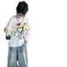 Autumn New Children's Jeans Korean Style Hand Painted Boys And Girls Fashionable Denim Trousers_viptrois.com