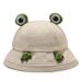 Cute Frog Hat Female Fashion Fisherman Hat Style Student Cartoon Sun Hat Basin Hat_viptrois.com