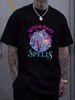 Witchcraft & DIY Spells – Funny Witch For Halloween Lovers T-Shirt Streetwear Top For Everyday Wear Comfortable Soft Summer Designer Clothes Unisex Female Slightly Casual Stylish Versatile Women Graphic T-Shirt For Women Casual Fashion Stretched_viptrois.com