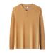 2025 New Autumn Winter Warm Skin-Friendly Double-Sided Derong Base Layer Men's Stand Collar Long Sleeve T-Shirt Slim Fit_viptrois.com
