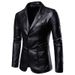 2024 Men Slim Autumn New Causal Vintage Leather Jacket Coat Men Design Motorcycle Biker Zipper Pocket PU Leather Jacket Coat_viptrois.com