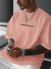2025 American Style Fashion Brand Men's New Fashion Letter Printed Short-sleeved T-shirt Casual Top_viptrois.com
