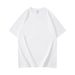 New Summer 2025 Style, 230-gram Heavyweight Pure Cotton Short-sleeved Round-neck T-shirt_viptrois.com