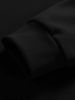 Autumn And Winter Men's Casual Loose And Simple Los Angeles Letter Printed Round Neck Long Sleeved Sportswear_viptrois.com