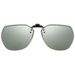 New Polygonal Polarizing Clips Sunglasses Clips Men's And Women's Day And Night Myopia Sunglasses Color-changing Glasses_viptrois.com