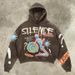 Men's Clothing Retro Skull Print Hoodie Couple Streetwear Hoodie_viptrois.com