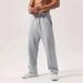 Men's Clothing Straight Loose Pants Casual Sweatpants Men's Casual Jogger Pants With Drawstring Waist, Loose Fit Sweatpants For Comfort & Style_viptrois.com