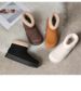 Fleece And Thickened Warm Short-leg Snow Cotton Boots For Women In 2025-1_viptrois.com