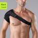 JINGBA Adjustable Shoulder Support Brace - Breathable Compression Sleeve For Sports Injury Relief, Gym, Running, Basketball & Weightlifting_viptrois.com