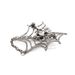 Halloween New Creative Fashionable Personalized Diamond Spider Brooch Flower Clothing Accessory_viptrois.com