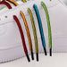 Kulokin Creative Square Two Color Polyester Cotton Shoelaces 4.5mm Suitable For Sports Shoes, Dad Shoes, Board Shoes, Martin Boots_viptrois.com