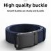 Nylon Canvas Men's Belt Automatic Buckle Casual Fashion Woven Belt Toothless Tactical Tooling Outdoor Belt_viptrois.com