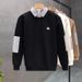 High-end Shirt Collar Long-sleeved Bottoming Shirt Sweater Men's Trendy Brand Spring And Autumn Top New Men's_viptrois.com