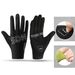 Men's Cycling Gloves Ice Silk Sun Protection Breathable Mesh Bicycle Elastic Non Slip Long Finger Fitness Gloves Touch Screen_viptrois.com