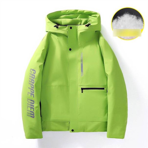 Japanese-Inspired 3-in-1 Mountain Jacket – Detachable Down Lined Waterproof Windbreaker For Couples_viptrois.com