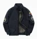 MA1 Jacket, Men's Military Bomber - Vintage Inspired Cargo Coat, Air Force Style Baseball Uniform Jacket In Distressed_viptrois.com